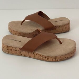 St Johns Bay Womens Sandals Size 9